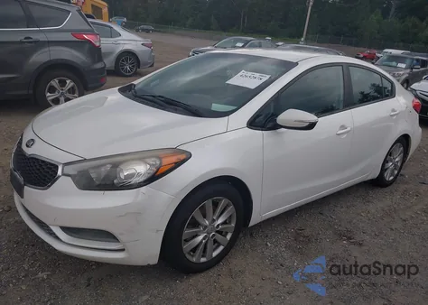 2015 Kia Forte Lx из США, поврежденный, VIN KNAFX4A60F5416123
